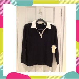 Lord & Taylor Black Sweater